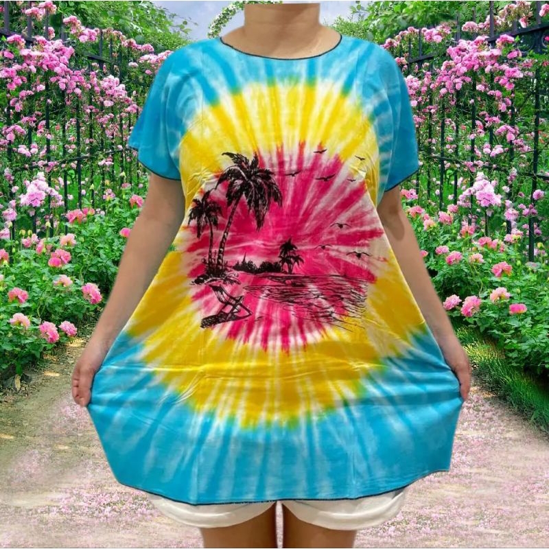 baju bali wanita ukuran xl motif batik kotak#atasan santai wanita#kaos