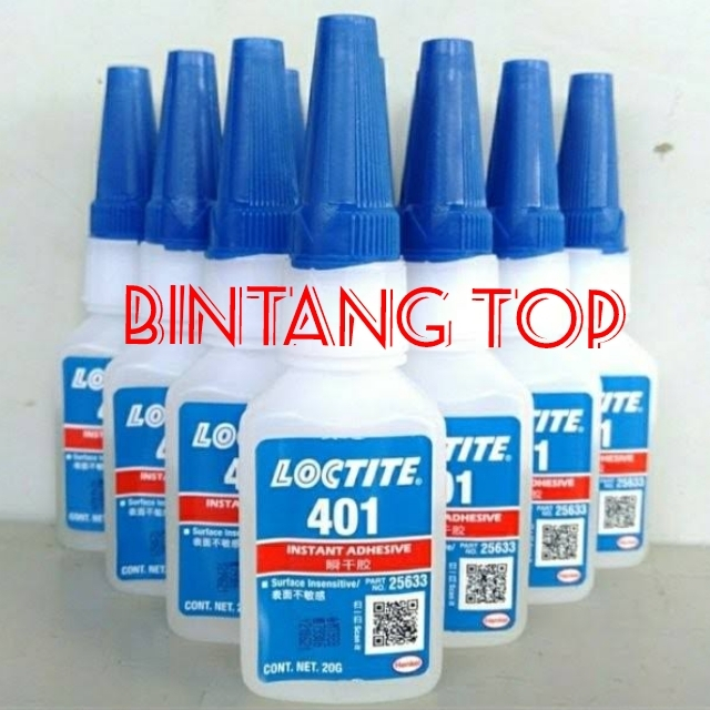 

LEM LOCTITE 401 20 GRAM ORIGINAL - LEM SERBAGUNA LOCTITE 401 20 GR