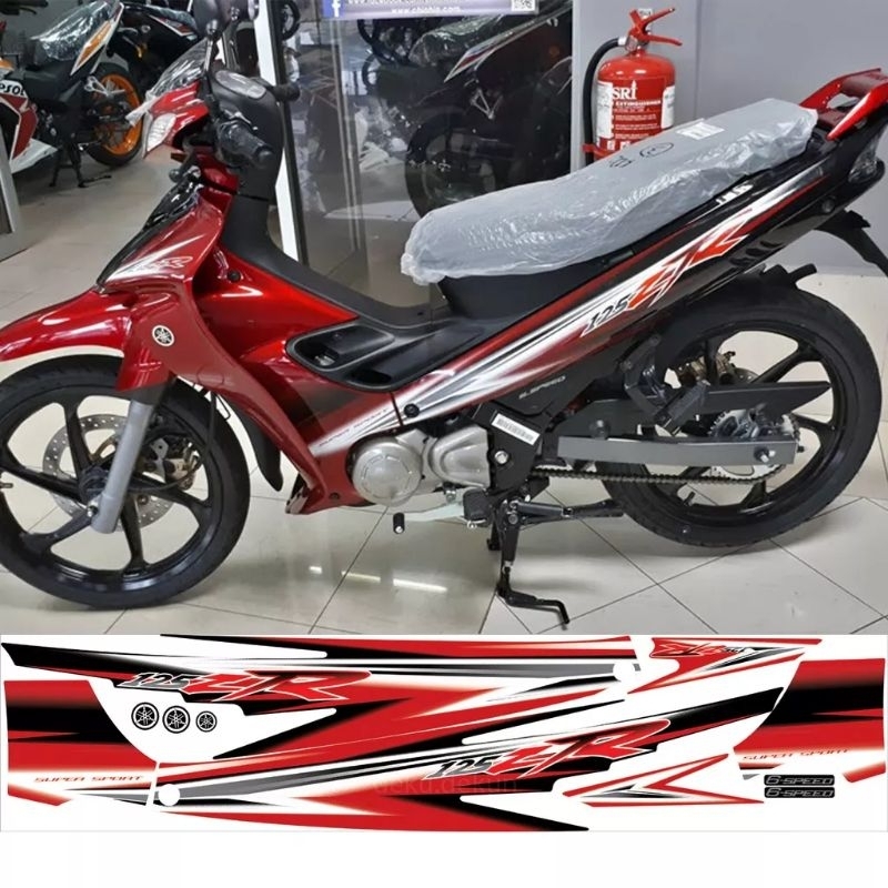 striping yamaha 125zr / striping 125zr / striping yamaha 125zr merah hitam / striping 125zr merah hi