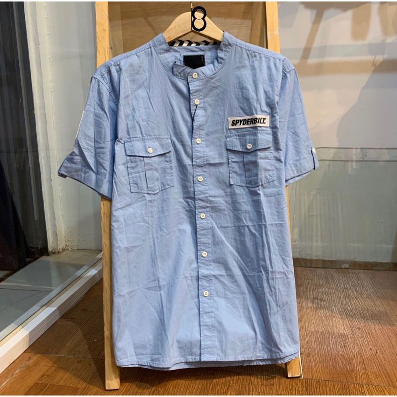 KEMEJA SPYDERBILT US NAVY PRINT MEN