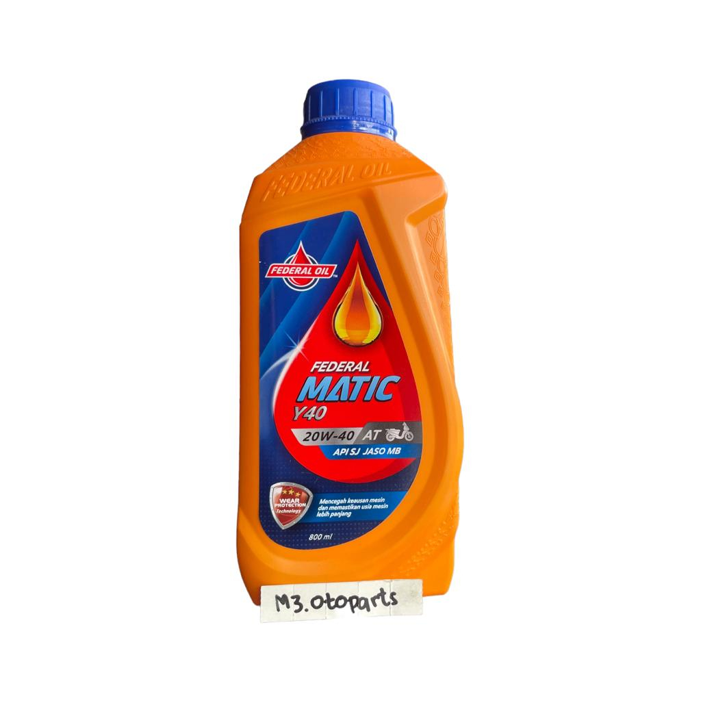 Federal Oil Ymatic Y40 20W-40 | 800 ml - 100% Original