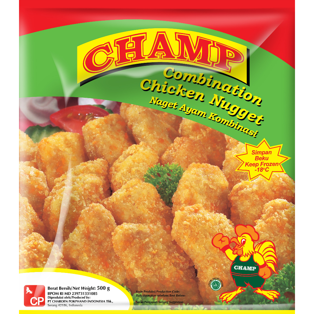 

Champ Nugget Ayam, Halal