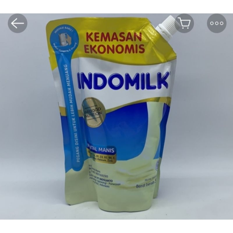 

INDOMILK SUSU KENTAL MANIS POUCH 545 ML