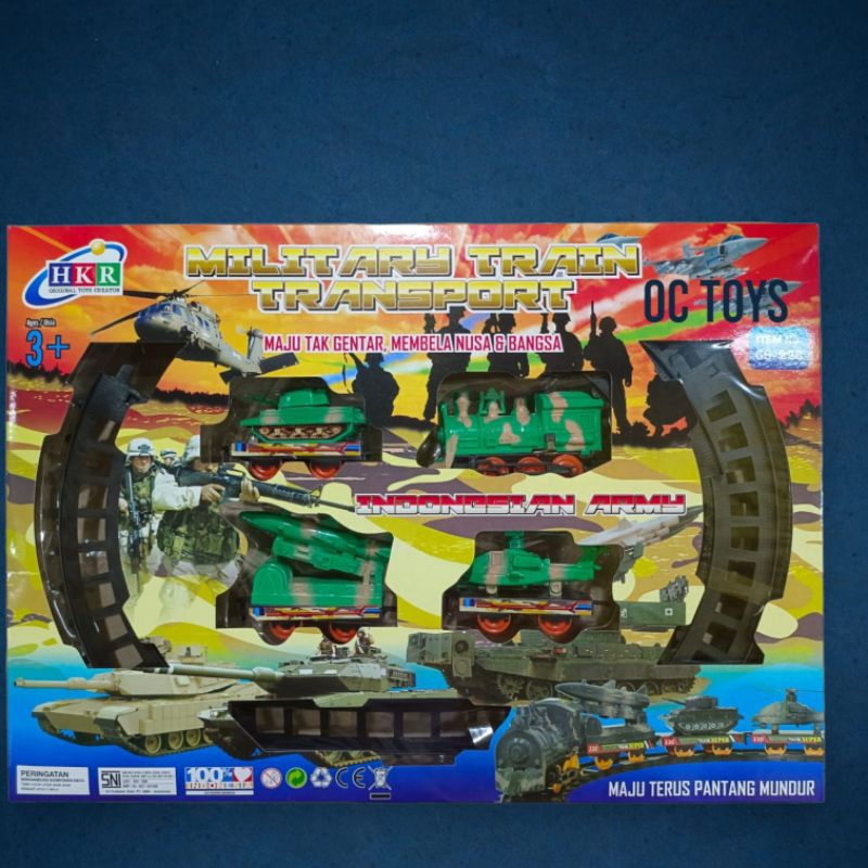Mainan Kereta Api Army HKR