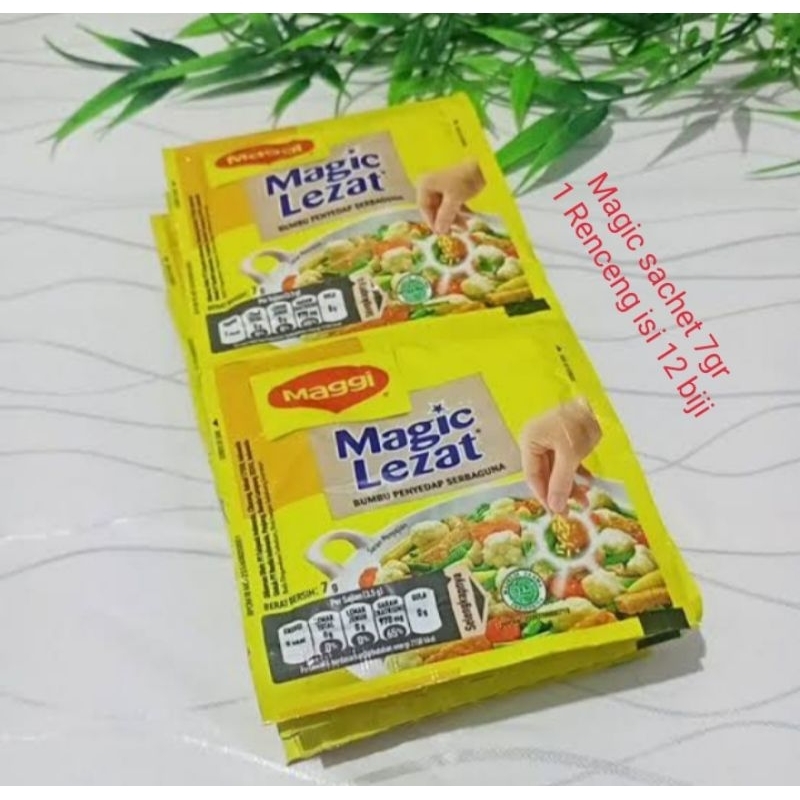 

Maggi Magic Lezat sachet 7gr renceng isi 12 pcs