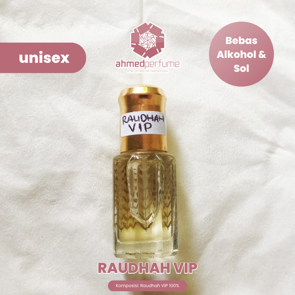 Parfum Arab RAUDHAH VIP / RAUDAH VIP / RAWDAH VIP Original 3ml 6ml 12ml