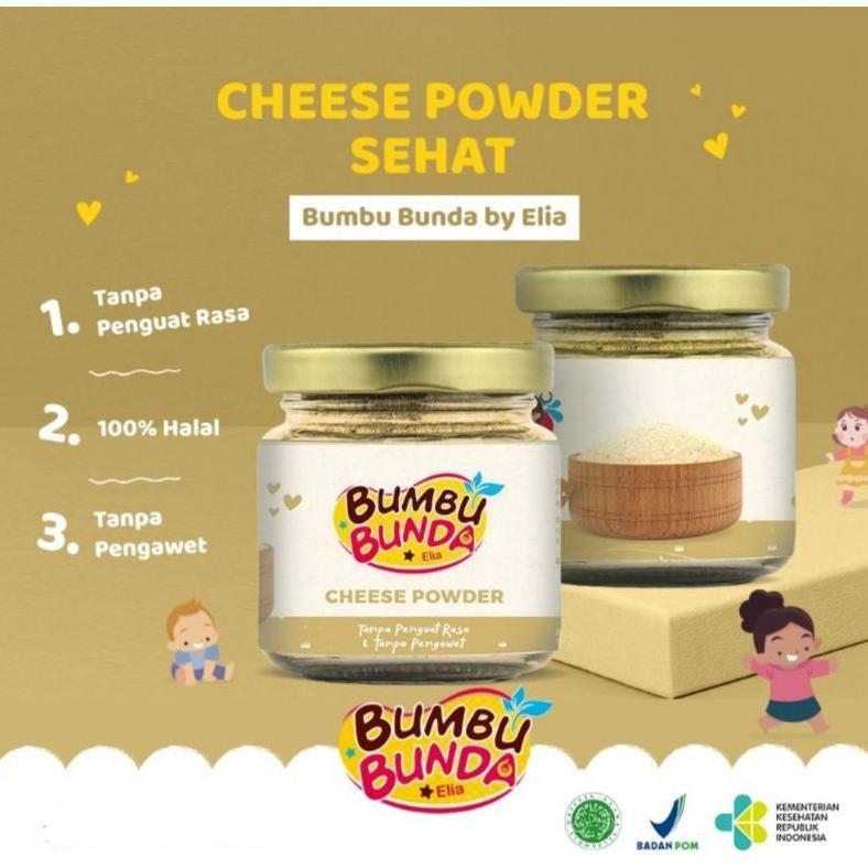 

Cheese Powder Bumbu Bunda Elia MPASI Bayi Keju MPASI