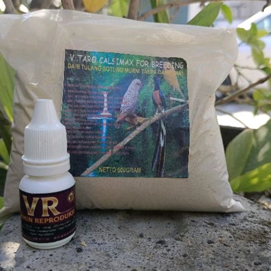 PAKET BREEDING MURAI VR REPRODUKSI DAN VITARO CALSIUM BREEDING 500gram NO ZONK