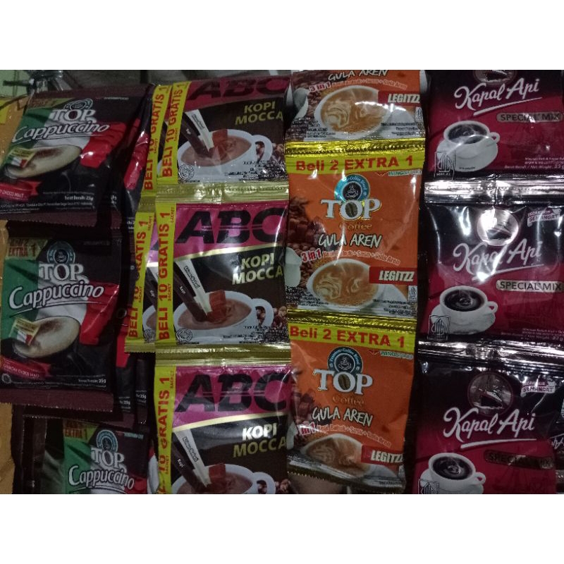 

kopi susu hitam bubuk