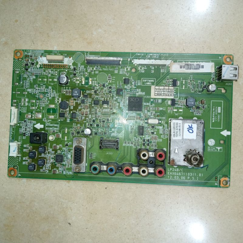 LG 26LS3300 MESIN TV LED MAINBOARD MOTHERBOARD MB MOBO MODUL TV
