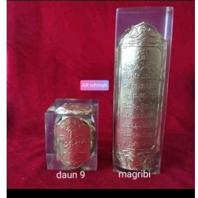 1 paket Besar Bukhur Magribi dan Apel jin Daun 9 pres viber