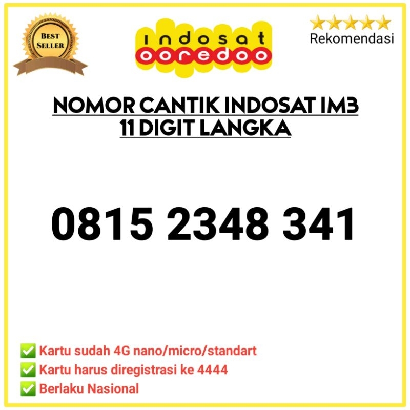 nomor cantik indosat im3