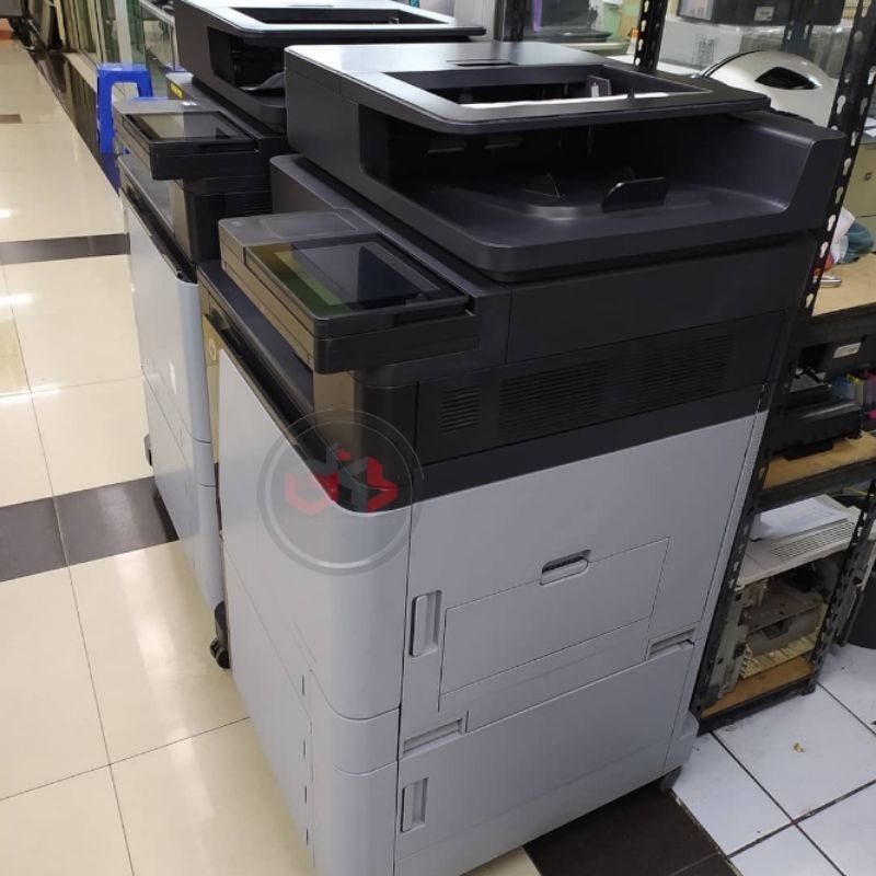 Fotocopy A3 HP Color LaserJet enterprise flow m880 multifungsi