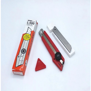

HIRO - Cutter Pemotong Joyko L-500 Bonus Isi Cutter
