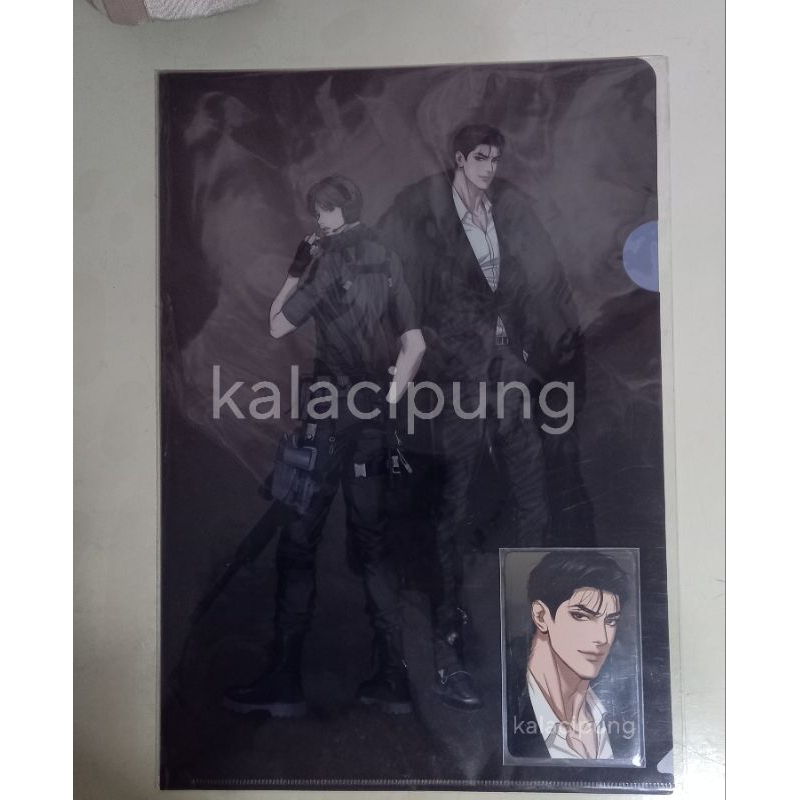 ORIGINAL LEZHIN BWRT JINX CLEARFILE AND PC PHOTOCARD