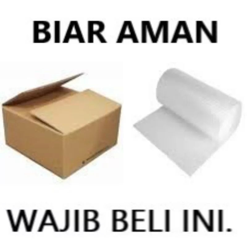 

kardus/ bubblewrap packing