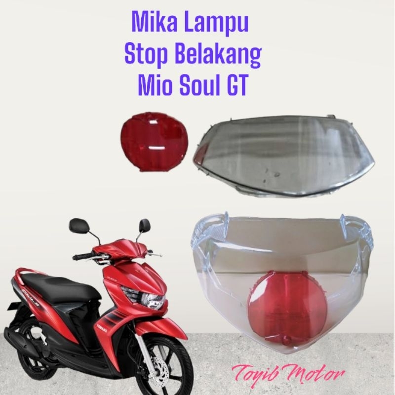 MIKA KACA LAMPU STOP BELAKANG MIO SOUL GT