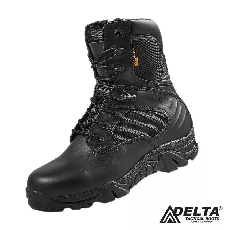 hiking outdoor tactical Sepatu Boots Tactical Pria untuk Hiking Outdoor Tinggi 8 Inci Warna Hitam Se