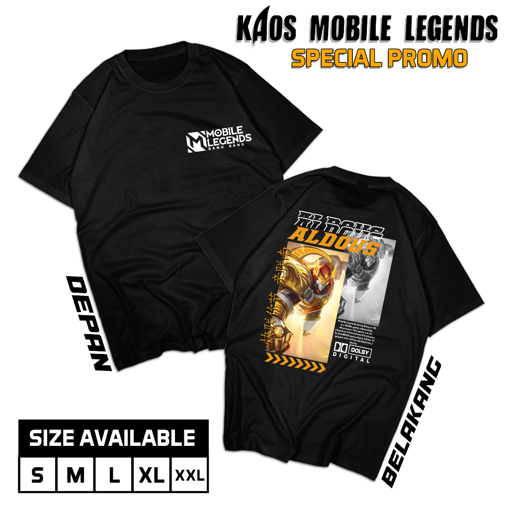 DIMENSIKAOS Kaos StreetWear Hero ML (ALDOUS) Bisa Request Hero, Kaos Pendek Pria Kaos Premium Kaos S