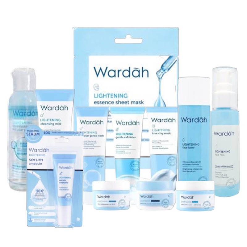 WARDAH Facial Wash & Cream Lightening