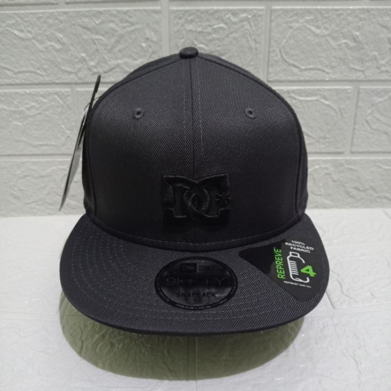 Topi New Era Cap x DC Shoes Gray Snapback Original