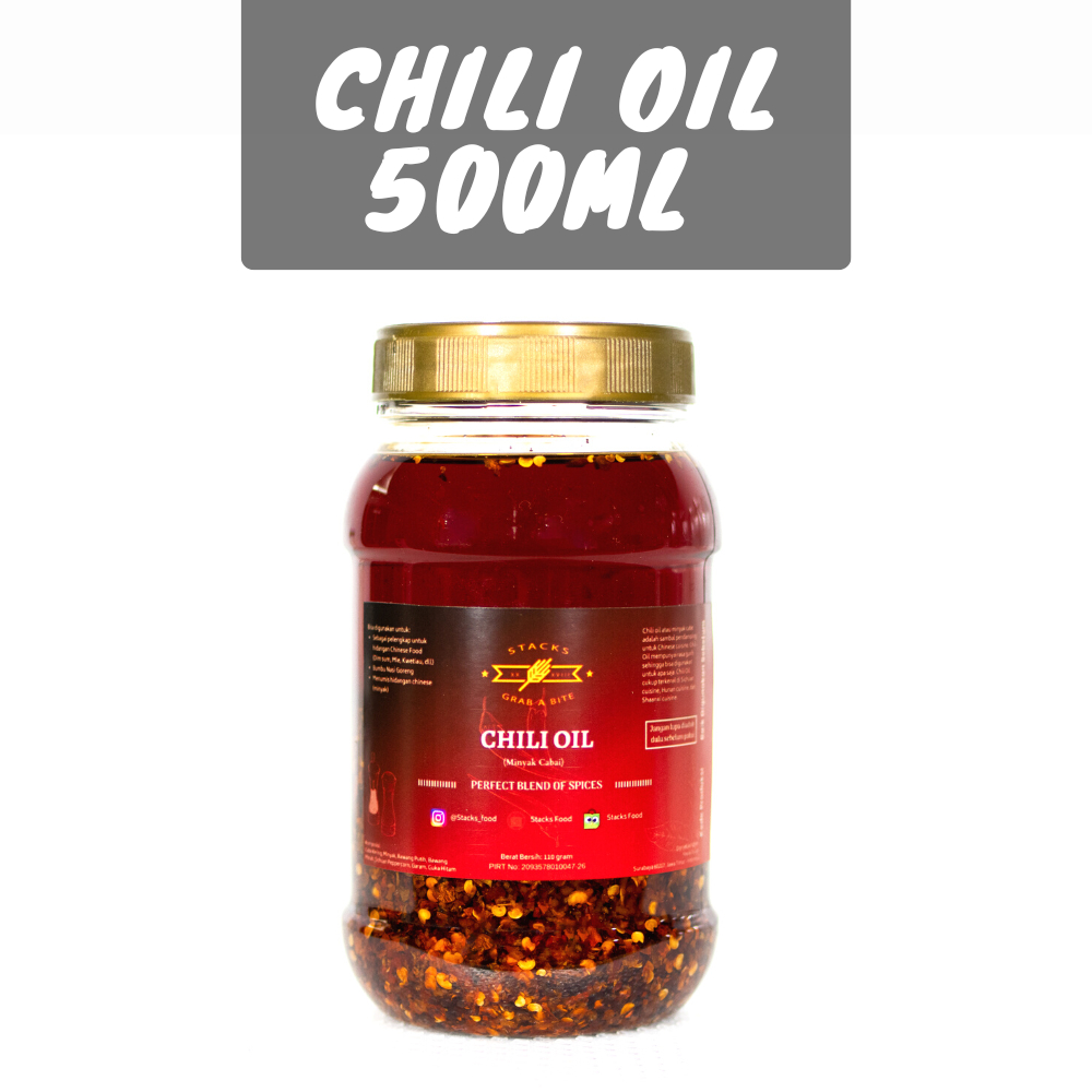 

Chili Oil Szechuan by Stacks Food 500ml