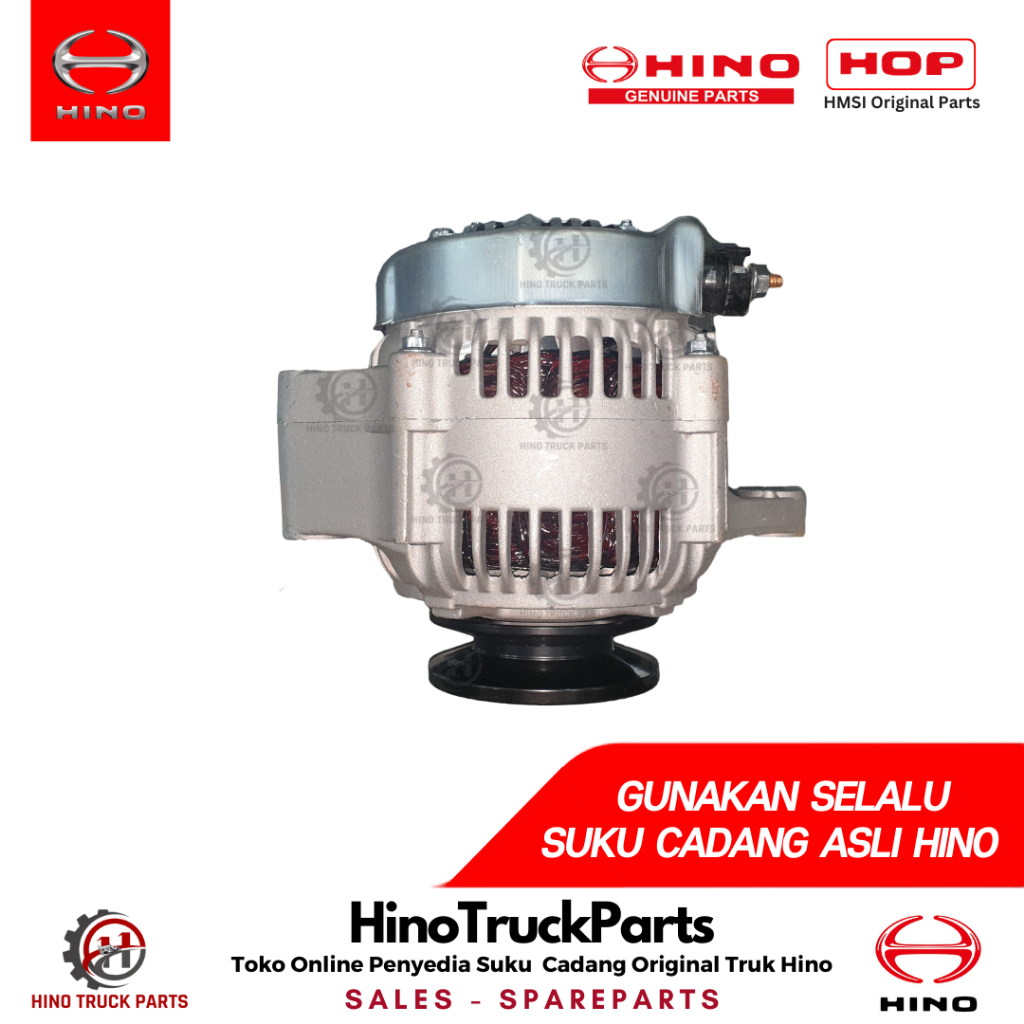Alternator Hino Dutro Dyna Hino 300 12Volt 12V Asli Hop