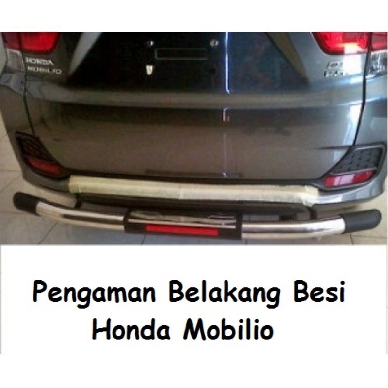 tanduk belakang Mobilio pengaman belakang Mobilio stainless
