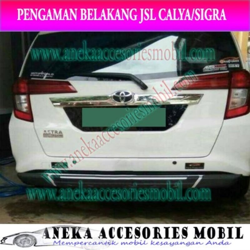 tanduk belakang calya sigra pengaman belakang Calya sigra plastik ABS