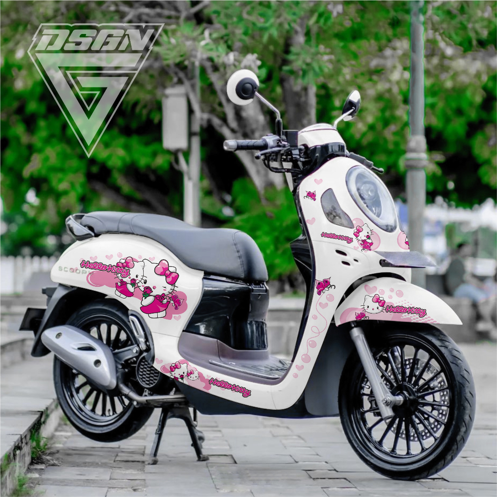 Decal scoopy full body Full Blok Decal stiker Scopy Dekal New Fi karbu 2021 2022 2023 PRESTIGE Hello