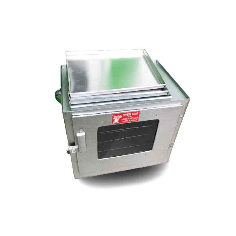 Oven Tangkring Kompor Open Kue 3 Susun + 2 Jenis Loyang Mini Rak Anti Karat Gratis Bima Sakti Hock