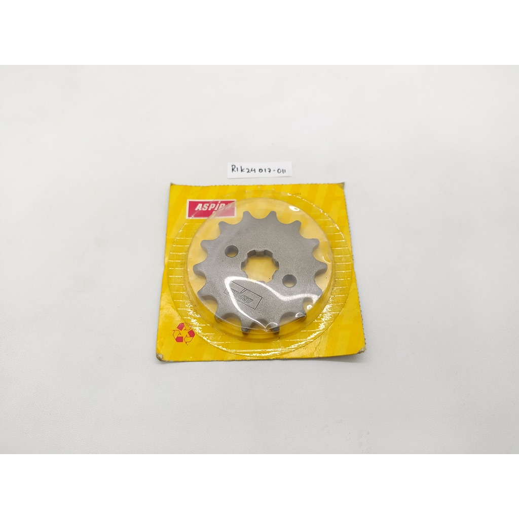 Gir Gear Depan 14T Honda C800 Asdap C700 C70 Star Merk Aspira