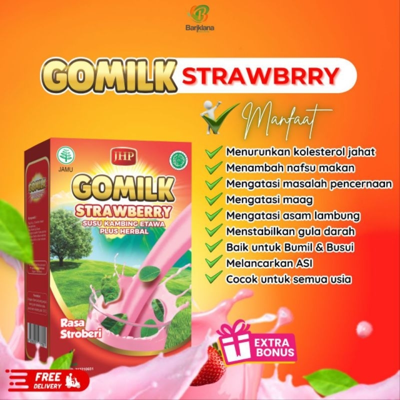 

GOMILK SUSU KAMBING ETAWA PLUS HERBAL PERTAMA DI INDONESIA