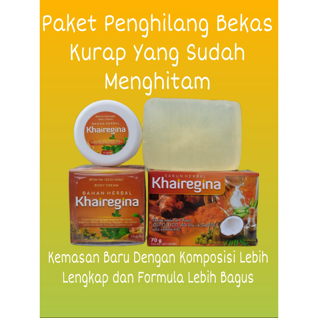 Paket Penghilang Bekas Kurap Yang Sudah Menghitam