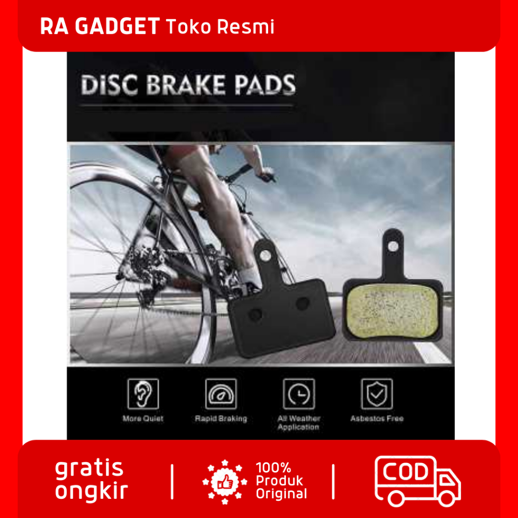 Brake Pads Rem Sepeda Mountain Bike for Shimano M445 M355 M395 / Kampas Rem Sepeda Mtb Bmx Listrik G