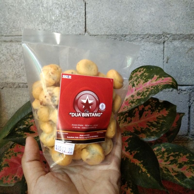 

dua bintang SOES COKLAT cemilan jajanan tradisional snack 250gr