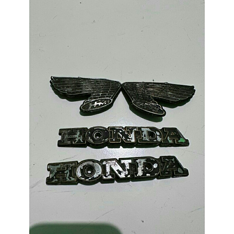 Emblem Tangki Sayap Honda Cb100 original second copotan