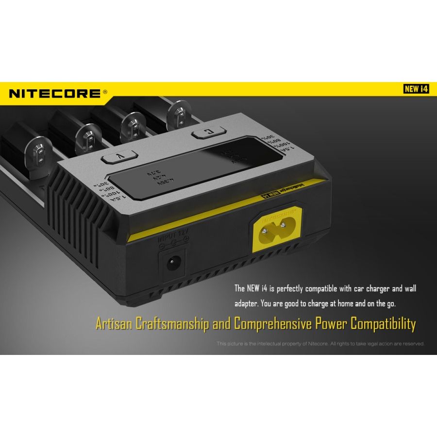Promo 7.7 Nitecore i4 Charger Baterai 18650