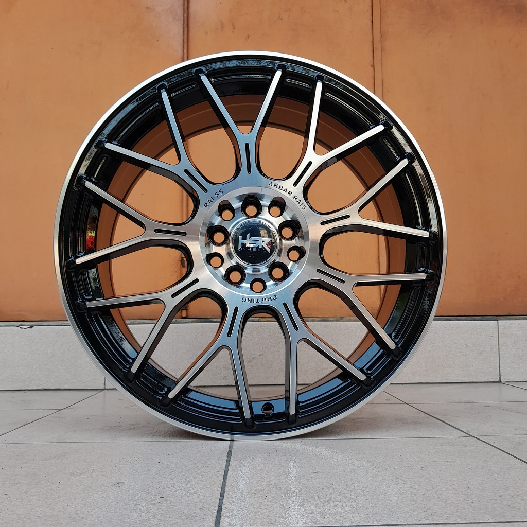 HSR Rai S5 R18 Hole 10X100-114 | Velg Mobil Ring 18 PCD 5X100 & 5X114