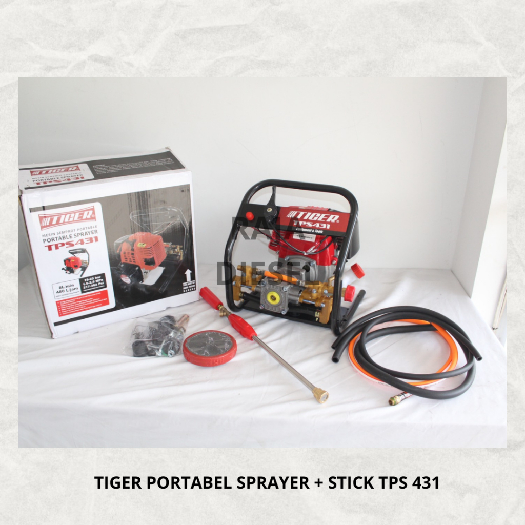 Tiger Mesin Semprot Air Pertanian Portable Sprayer Serbaguna 4 TAK