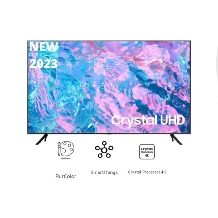 SAMSUNG 55CU7000 CRYSTAL 4K UHD SMART TV 55 Inch UA55CU7000KXXD
