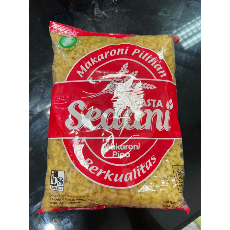 

Makaroni Pipa Sedani Repack 250gr/500gr