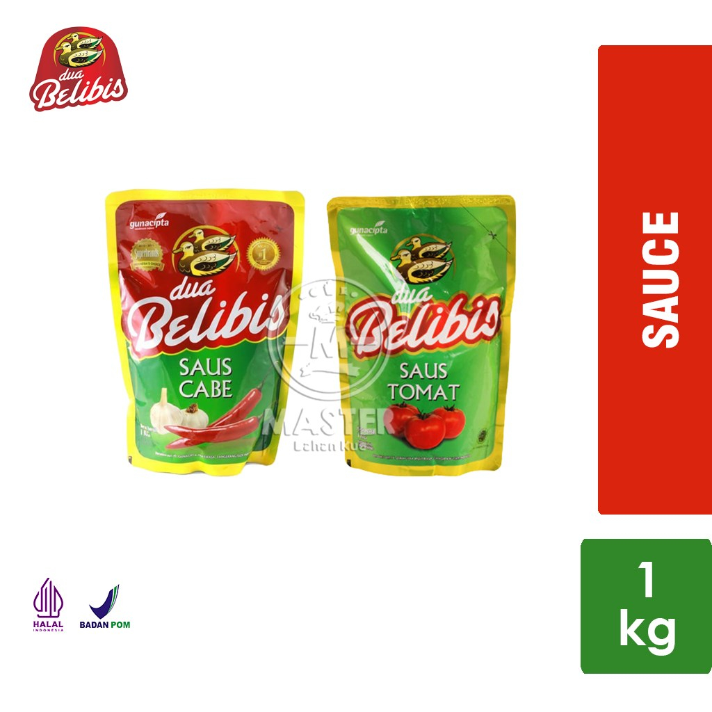 

Saus Cabe / Saus Tomat Dua Belibis [Pouch 1 kg]