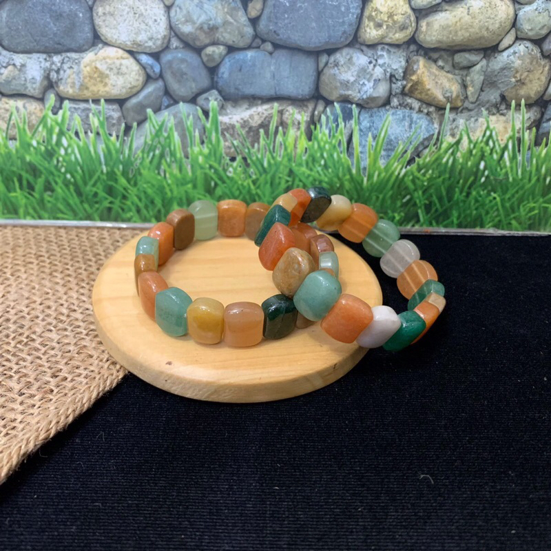 Gelang akik manau/Gelang batu kalimantan