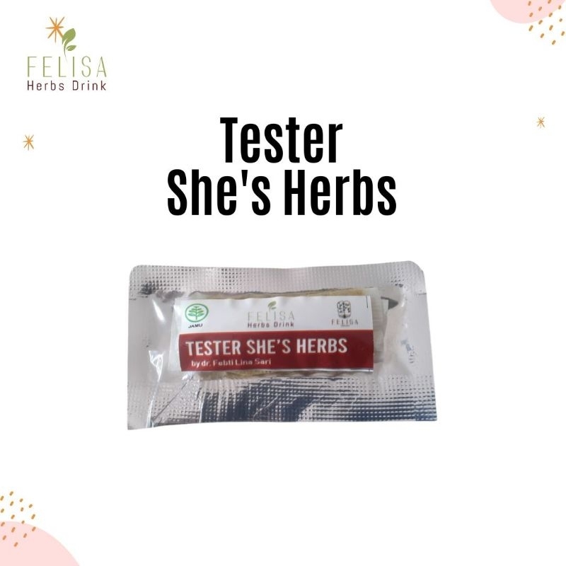 

TESTER SHE'S HERBS