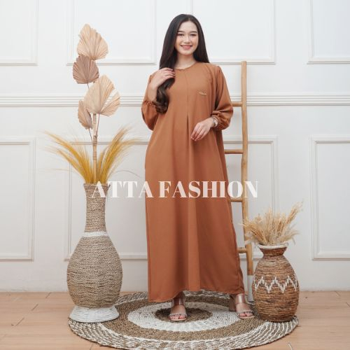 Fathia Dress Korean Style Crinkle Airflow Premiun