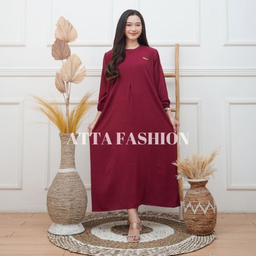 Fathia Dress Korean Style Crinkle Airflow Premiun