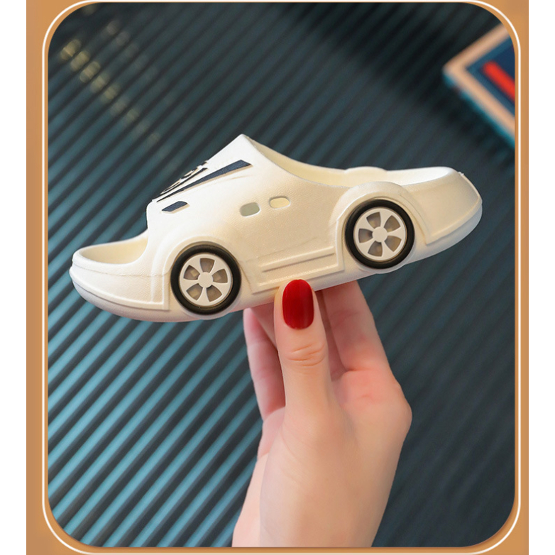 Tahan Lama  Babyfit [22-37] Mobilz Led Sendal Lampu Pvc Karet Bakpau Nyala Led Ml-0815R