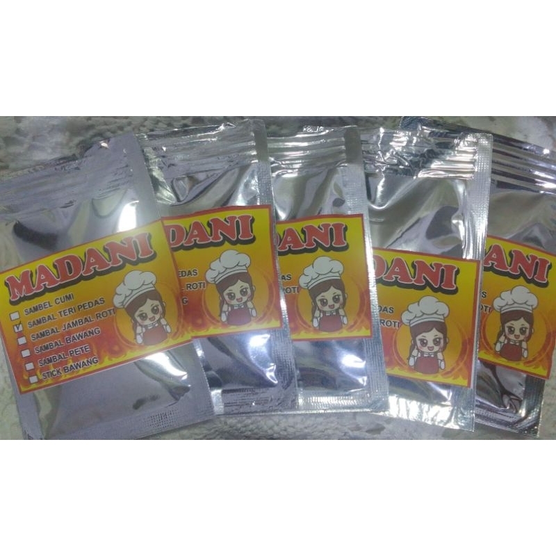 

Sambel Bawang,Cumi,Teri,Sachet 20gr