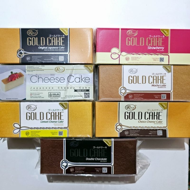 

RIOUS GOLD CAKE 200gr